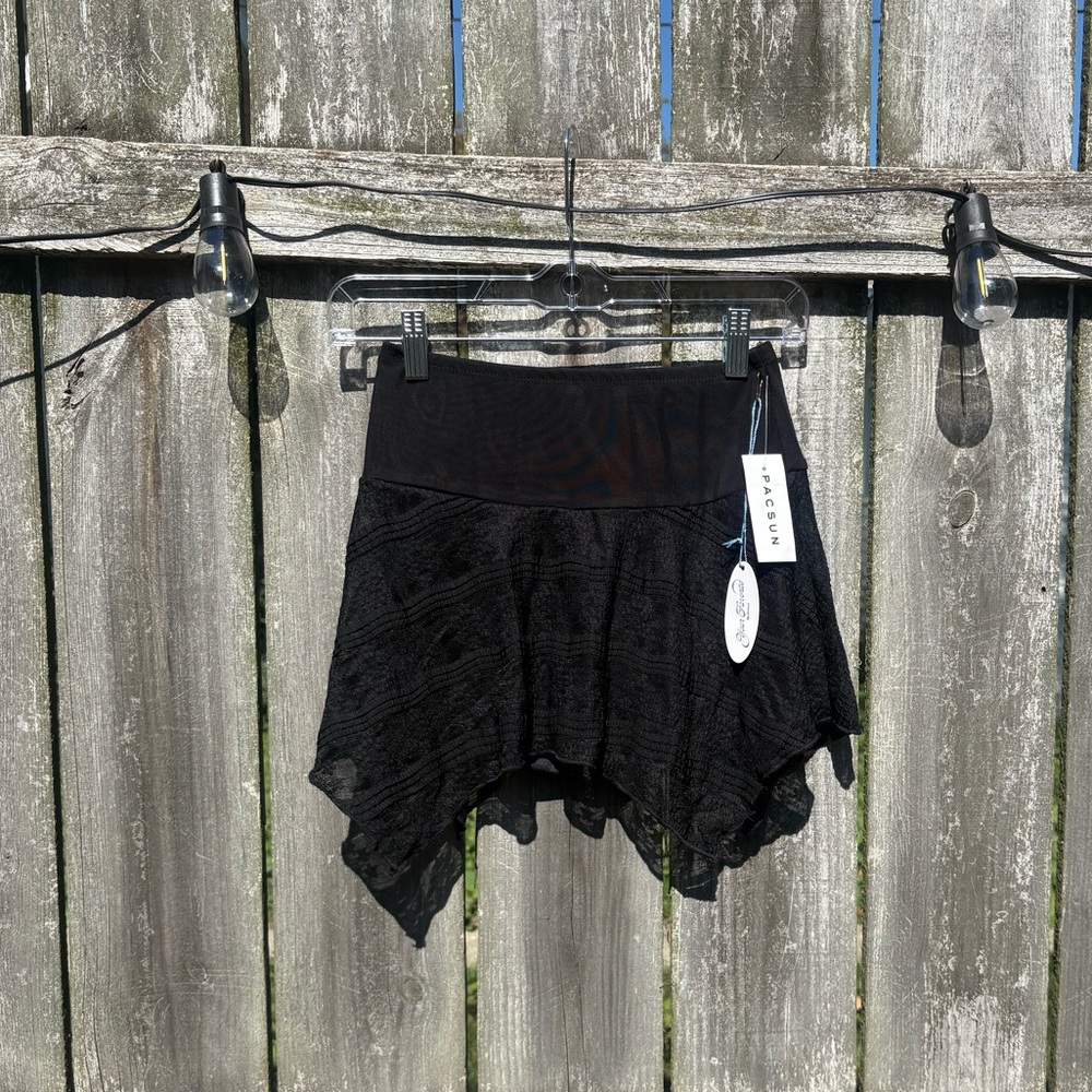 NWT PacSun Black Mini Skort
